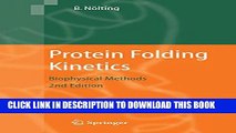 Collection Book Protein Folding Kinetics: Biophysical Methods