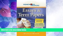 Big Deals  Homework Helpers: Essays   Term Papers (Homework Helpers (Career Press))  Best Seller