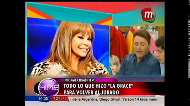 La polémica vuelta de Graciela Alfano al jurado