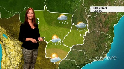 Previsão Centro-Oeste – Chuva forte no sul de MT
