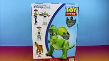 Toy Story Rex Deluxe Talking Figure runs into a scary dinosaur that tries to Bite him! Just4fun290