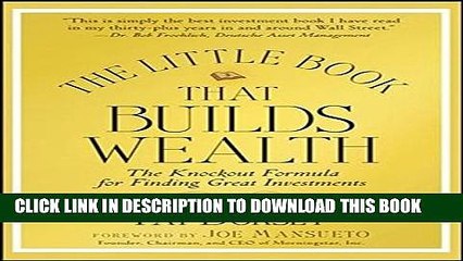 [PDF] The Little Book That Builds Wealth: The Knockout Formula for Finding Great Investments