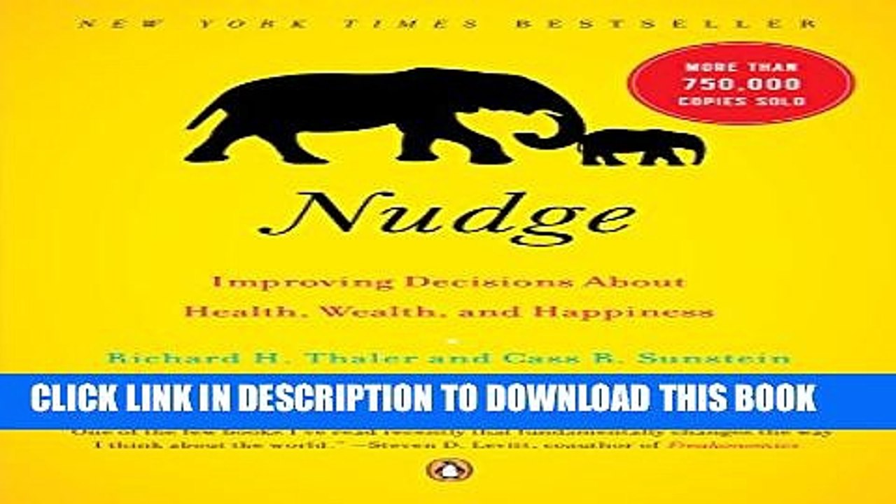 [PDF] Nudge: Improving Decisions About Health, Wealth, and Happiness Popular Colection