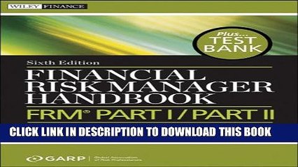 [PDF] Financial Risk Manager Handbook, + Test Bank: FRM Part I / Part II Full Colection