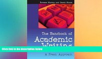 Big Deals  The Handbook of Academic Writing  Best Seller Books Best Seller