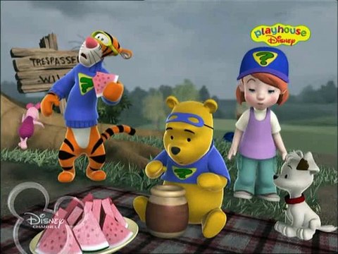 Moi przyjaciele Tygrys i Kubuś - Prosiaczkowe strachy burzowe