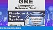 different   GRE Computer Science Test Flashcard Study System: GRE Subject Exam Practice
