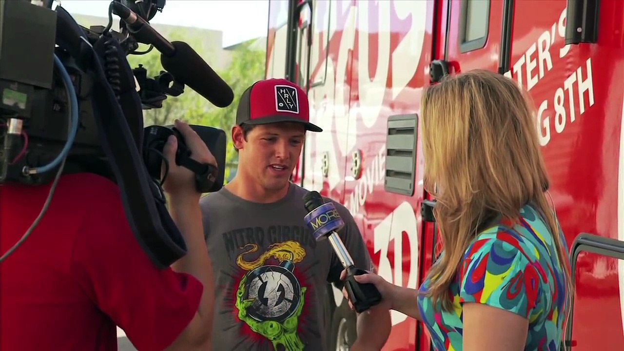 Road tripping with the Nitro Crew to promote Nitro Circus 3D