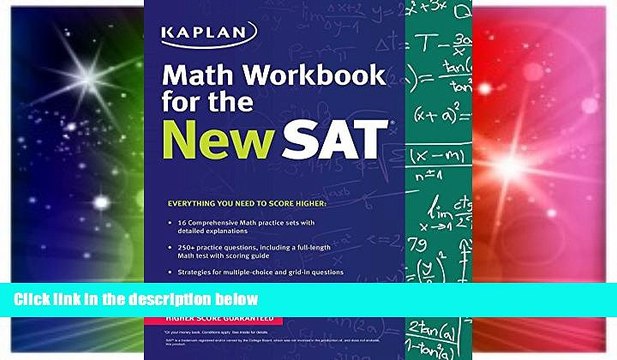 Big Deals Kaplan Math Workbook for the New SAT (Kaplan Test Prep) Free Full Read Most Wanted
