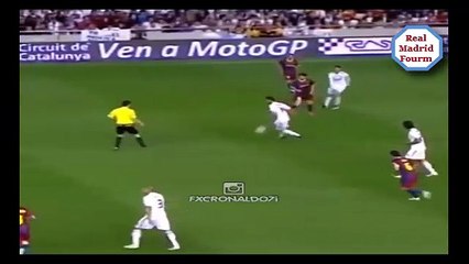 Real Madrid players humliating Leo Messi 2016