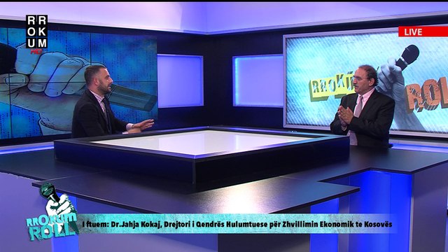 Rrokum Roll: Dr.Jahja Kokaj,Drejtori i Qendrës Hulumtuese për Zhvillimin Ekonomik te Kosovës