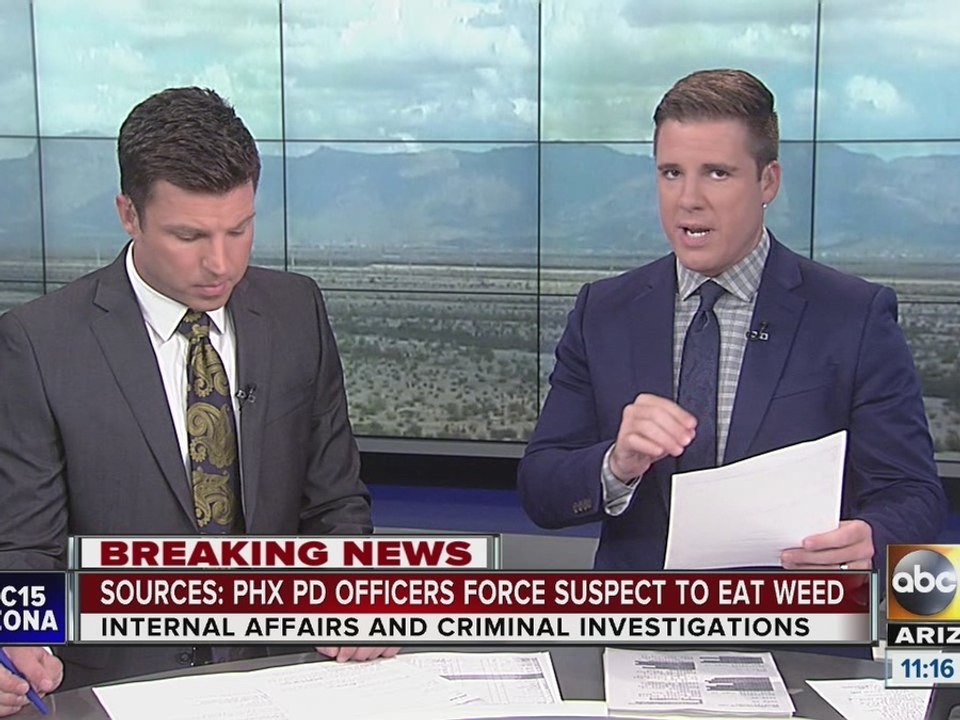 PD: 4 Phoenix officers under investigation after forcing man to eat marijuana