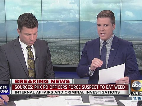 PD: 4 Phoenix officers under investigation after forcing man to eat marijuana