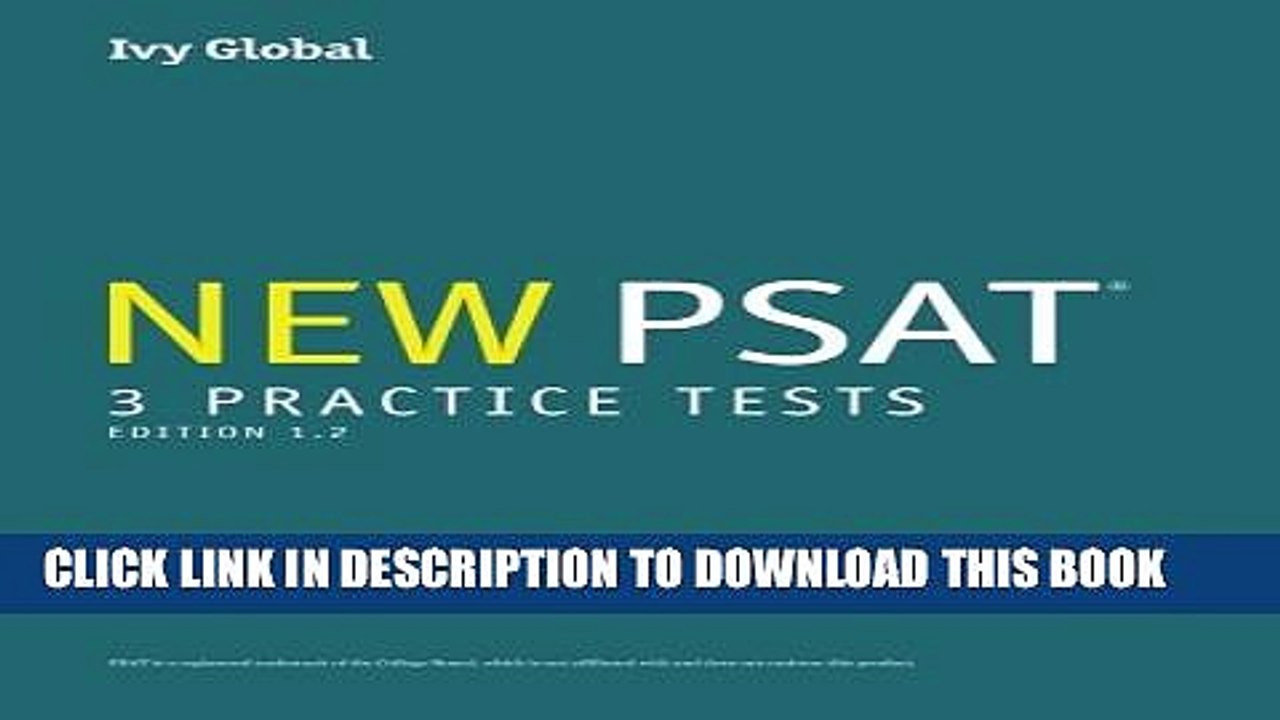 [PDF] 3 New PSAT Practice Tests (Prep book), 2016 Edition, Edition 1.2 Popular Online