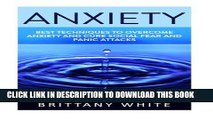New Book Anxiety: How to overcome Anxiety and shyness, free from stress, build self-esteem, be