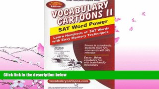 FAVORITE BOOK  Vocabulary Cartoons II: SAT Word Power