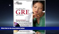 Enjoyed Read Cracking the GRE with DVD, 2011 Edition (Graduate School Test Preparation)