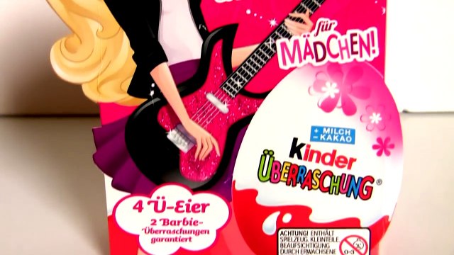 Kinder Surprise Barbie Fashionista Easter Eggs Überraschung Chocolate Huevos-Sorpresa Muñeca Barbie