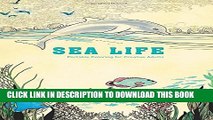 Collection Book Sea Life: Portable Coloring for Creative Adults (Adult Coloring Books)
