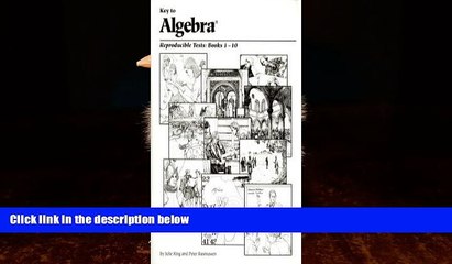 Big Deals  Key To Algebra: Reproducible Tests, Books 1-10  Best Seller Books Most Wanted