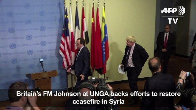 British Foreign Minister backs Syria truce