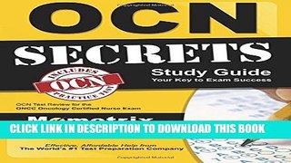 Collection Book OCN Exam Secrets Study Guide: OCN Test Review for the ONCC Oncology Certified