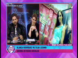 Tilsa se quedo calladita y no respondio por misil de Blanca