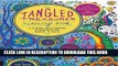 New Book Tangled Treasures Coloring Book: 52 Intricate Tangle Drawings to Color with Pens,