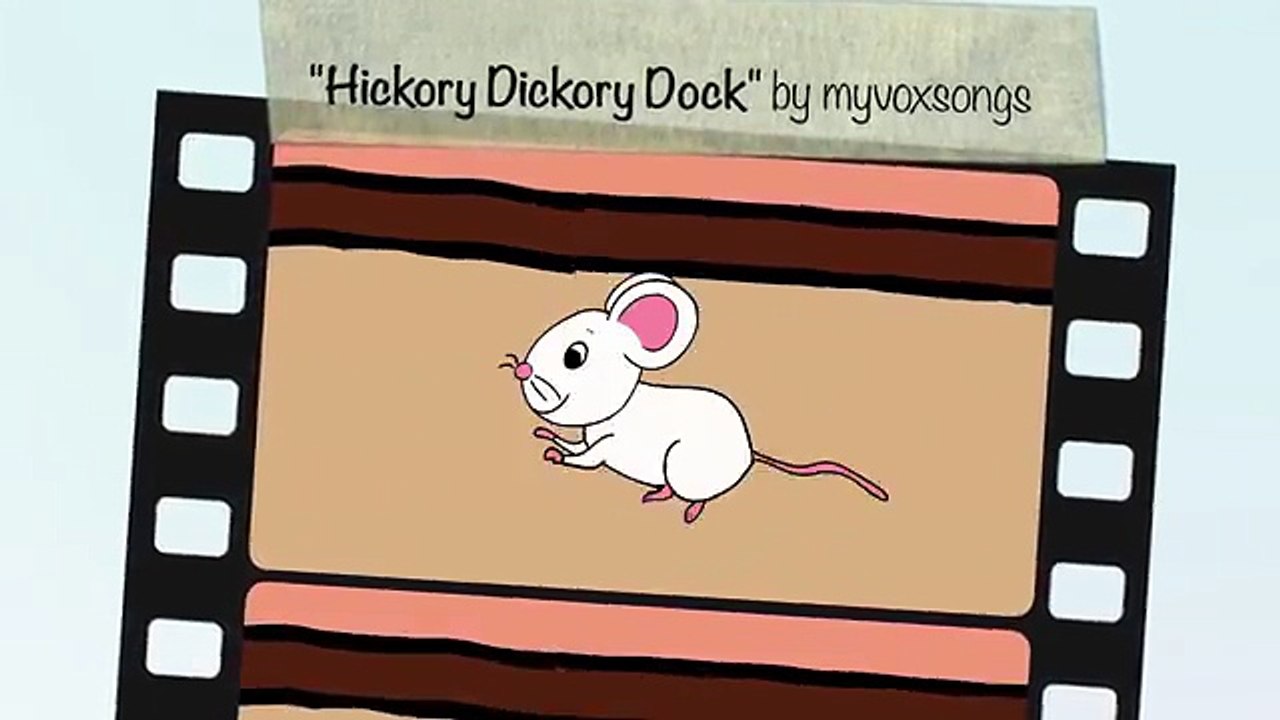 Hickory Dickory Dock - Nursery Rhymes