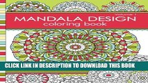 Collection Book Mandala Design Coloring Book: Volume 1 (Jenean Morrison Adult Coloring Books)