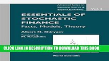 [PDF] ESSENTIALS OF STOCHASTIC FINANCE: FACTS, MODELS, THEORY Full Collection