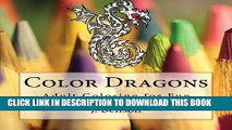 Collection Book Color Dragons: Adult Coloring for Fun