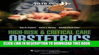 [PDF] AWHONN High-Risk and Critical Care Obstetrics Popular Collection