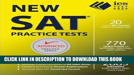 [PDF] New SAT Practice Tests (Advanced Practice Series) Full Colection