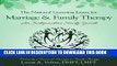 New Book The National Licensing Exam for Marriage and Family Therapy: An Independent Study Guide