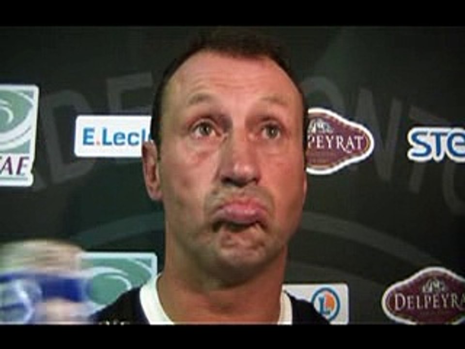 SITE OFFICIEL STADE MONTOIS RUGBY - INTERVIEW C. LAUSSUCQ - STADE MONTOIS vs AGEN