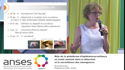 SPACE 2016- Conférence ANSES 3/7 - Rôle de la plateforme d’épidémiosurveillance