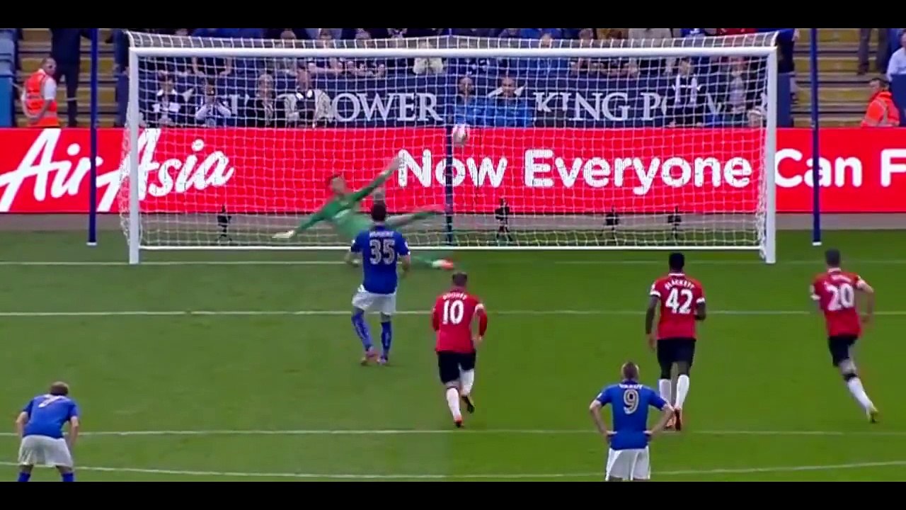 Leicester CFC 5-3 Manchester United FC Premier League 2014 : amazing come back !