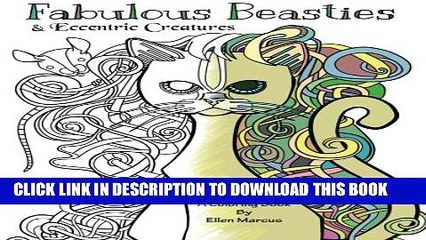 Collection Book Fabulous Beasties: Eccentric Creatures Coloring Book