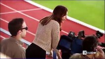 Cristiano Ronaldo flirting with girl journalist 2016