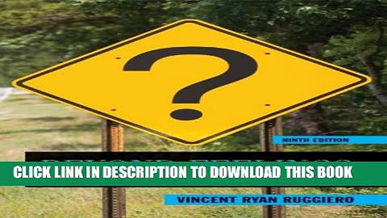 [PDF] Beyond Feelings: A Guide to Critical Thinking Full Online