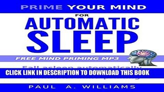 Collection Book Prime Your Mind for Automatic Sleep : Fall asleep automatically with the new