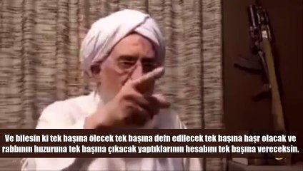 FİTNENİN VE ŞİRKİN ELE BAŞI ASLİ KAFİR ELKAİDENİN HAHAM BAŞISI ZEVAHİRİYE GÖRE TÜM SURİYE HALKI MUVAHHİD MÜSLÜMANDIR