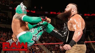 WWE Sin Cara Vs Braun Strowman - Raw, September 5, 2016 | Full Match