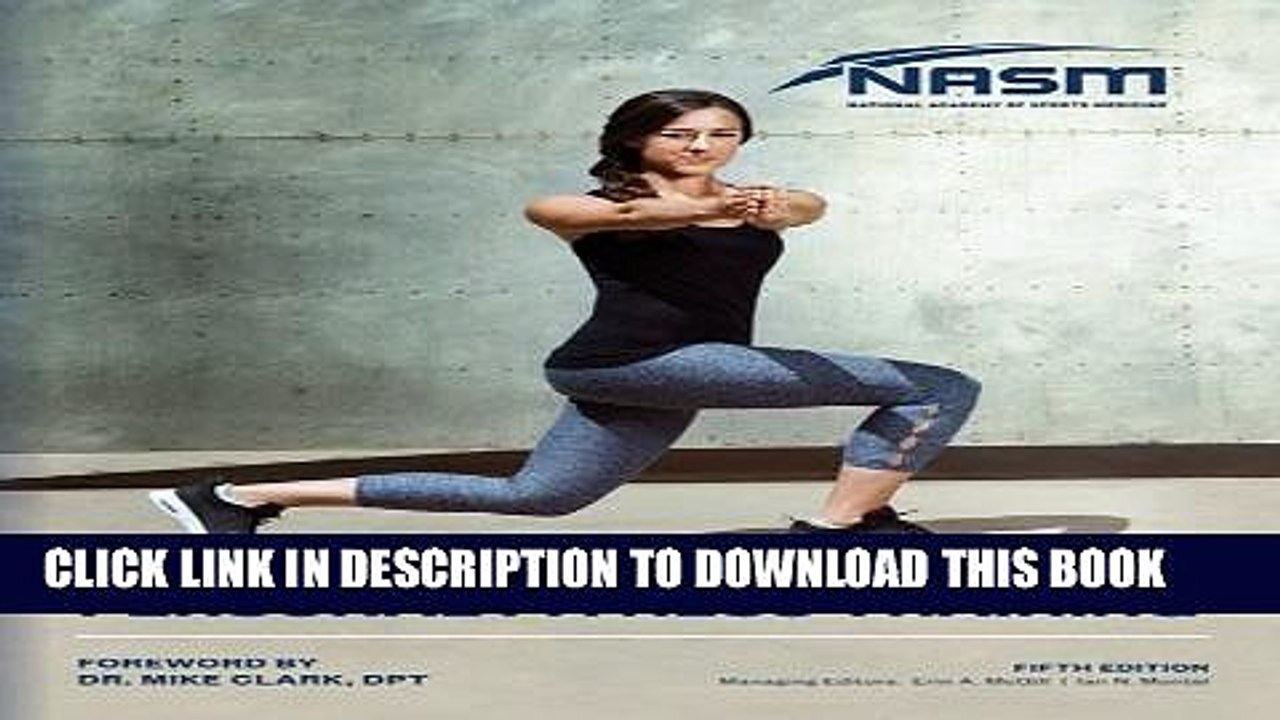 [PDF] NASM Essentials Of Personal Fitness Training (National Academy of Sports Medicine) Full