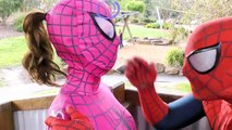 Spiderman Vs Spidergirl - Superhero Battle! w_ Hulk and Joker Superhero Time Adventures Episode 3_5!-r51UaCnaWcc part 3