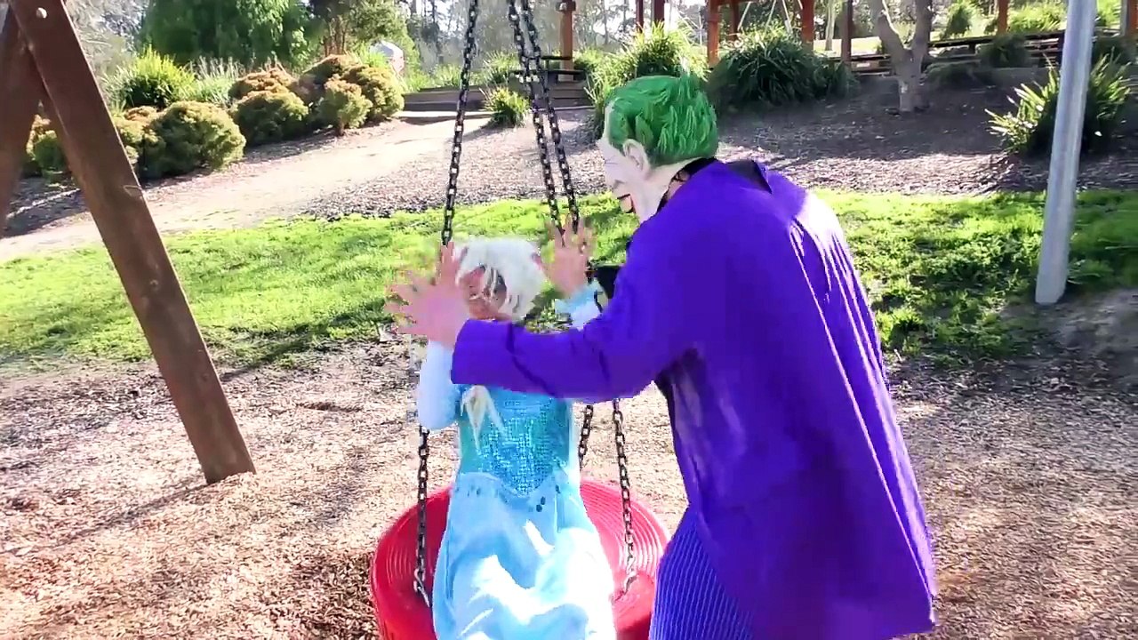 Spiderman Vs Joker - ELSA IS CAPTURED! w Hulk & Spidergirl! Superhero Time Adventures! Episode 1_5-fLTaWiDiU7w part 2