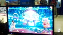 KOF 14 demo - Mai/Kyo/Iori vs ShunEi/Sylvie/Iori