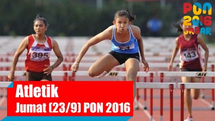Atletik - Pagi, Jumat (23/9)