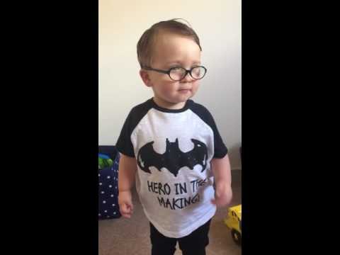 Little Boy Imitates His Favorite Animals and Superheroes